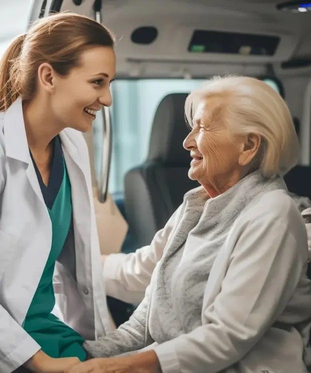 Private-pay non emergency medical transportation serving Irvine and Orange County, California