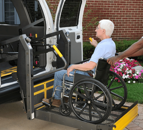 Wheelchair accessible transportation service in West Hollywood, California