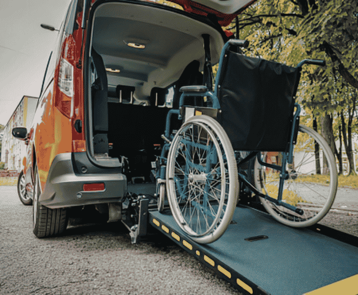 Wheelchair accessible transportation service in Garden Grove, California