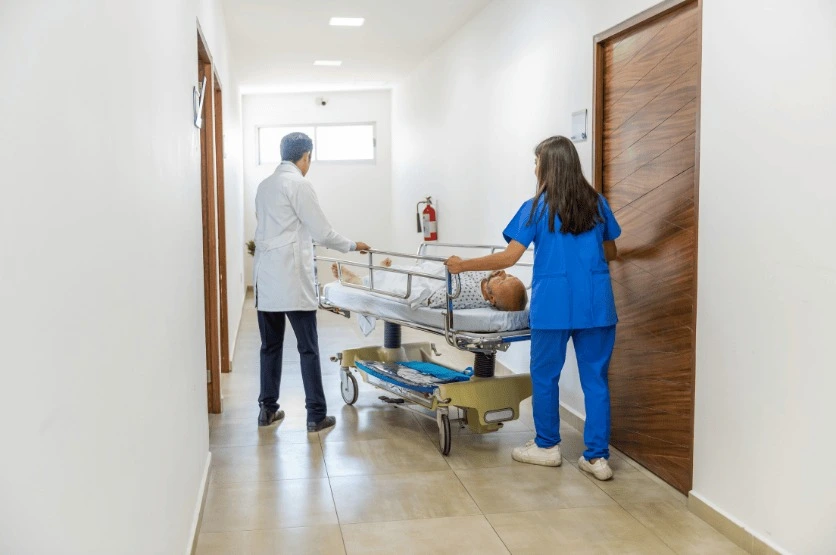 Door-to-door private-pay stretcher transportation planning in Compton California